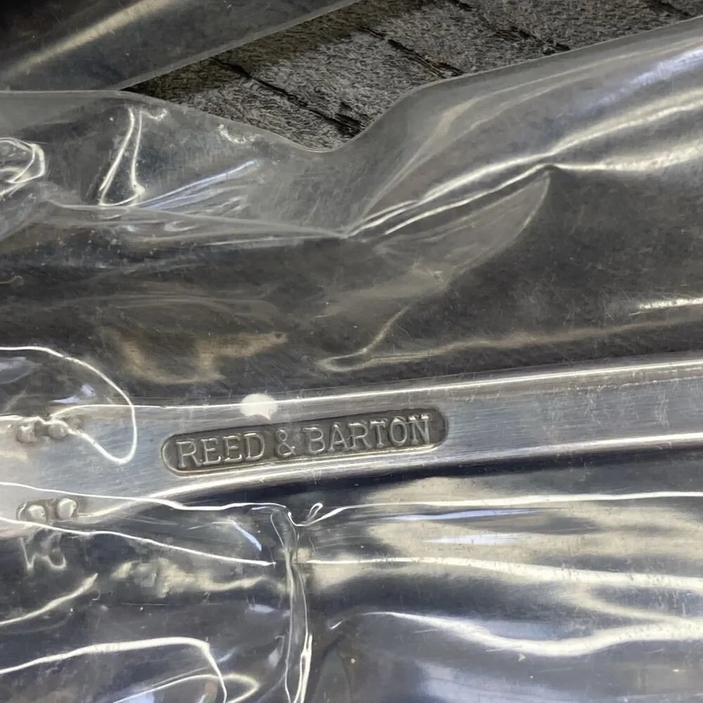 Reed Barton Dresden Rose Silverware 4 Place Settings Of 5 Pcs Silverplated (20)